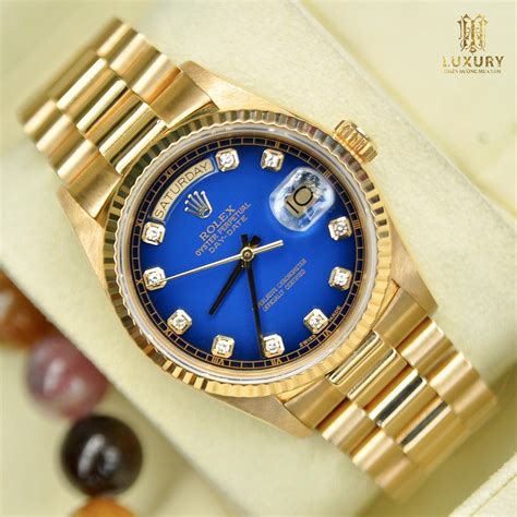 rolex xanh